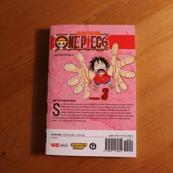 One Piece East Blue Volume 3 by Eiichiro Oda, excellent condition - Picture 2 of 6
